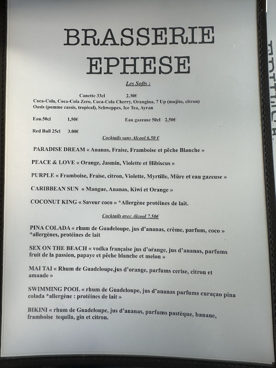 Menu Ephese-1